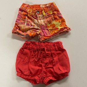 Infant Toddler 12-18M Girl’s Shorts